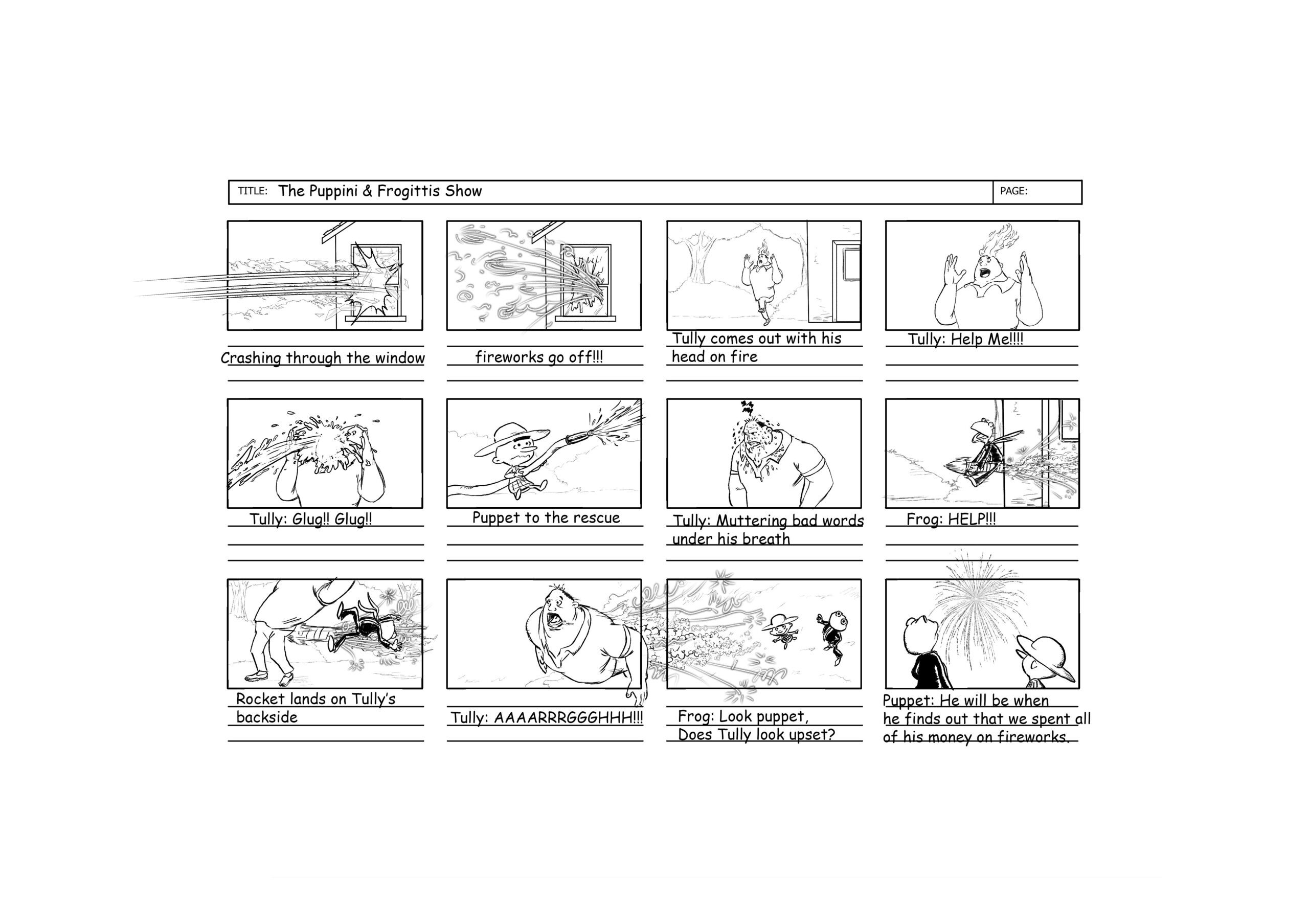 Storyboards – Elvis Gonzales